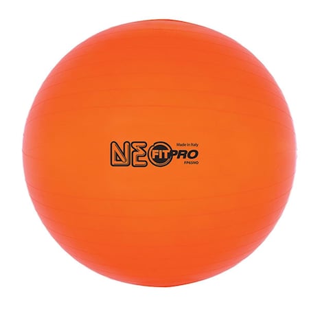 Champion Sports 65 cm Fitpro Training & Exercise Ball, Neon Orange CH55994